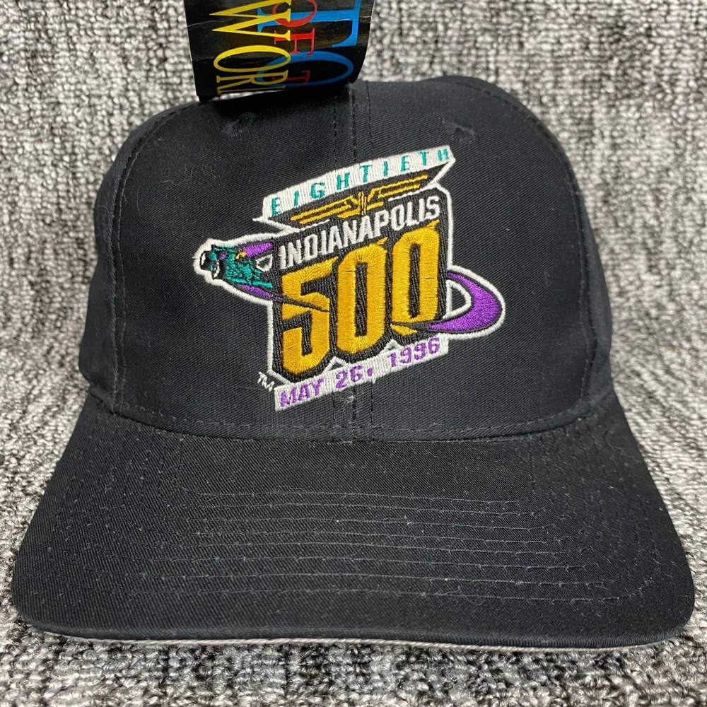 Vintage‎ 1996 Indianapolis 500 Hat Top of the World Snapback NWT Deadstock 80th